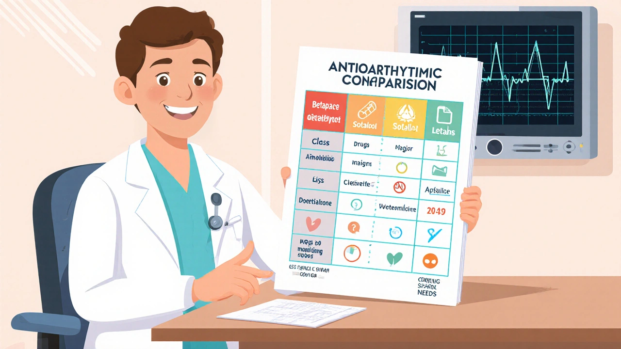 Betapace (Sotalol) vs Other Antiarrhythmic Drugs: A Practical Comparison