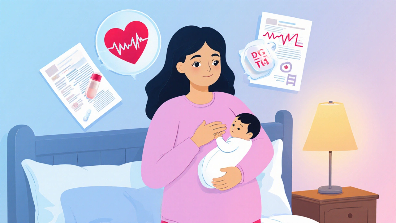 How Digoxin Is Used to Treat Peripartum Cardiomyopathy