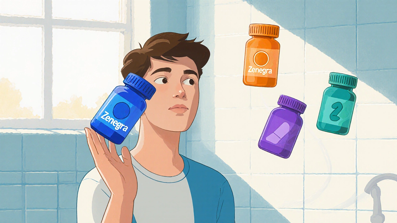 Zenegra (Sildenafil) vs Other ED Meds: In‑Depth Comparison