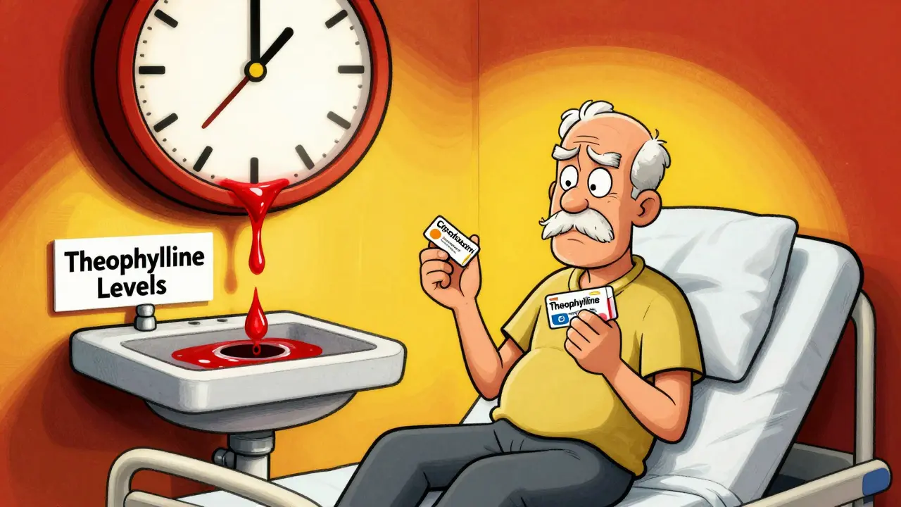 Ciprofloxacin and Theophylline: Why This Drug Combo Can Be Dangerous