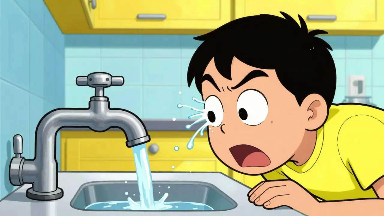 Chemical Eye Burn First Aid: How to Flush Your Eyes Correctly